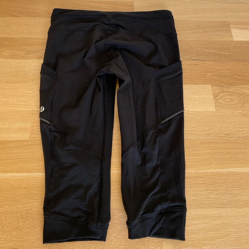 Lululemon Capri running leggings, size 8